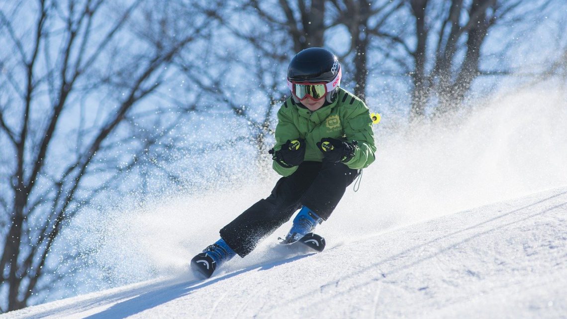 Voor het eerst op wintersport